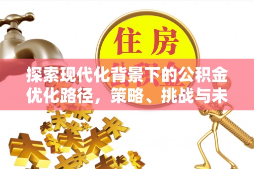 济源探索现代化背景下的公积金优化路径，策略、挑战与未来展望