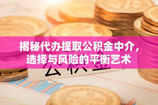 济源揭秘代办提取公积金中介，选择与风险的平衡艺术