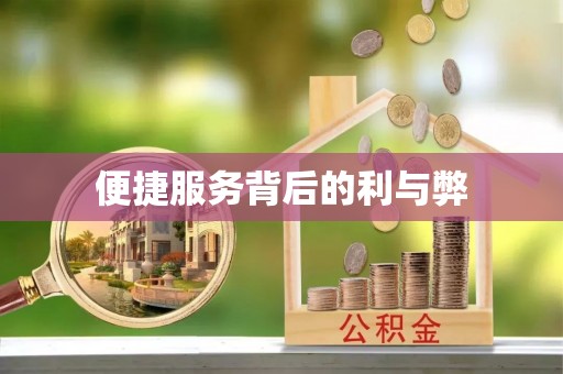 济源便捷服务背后的利与弊